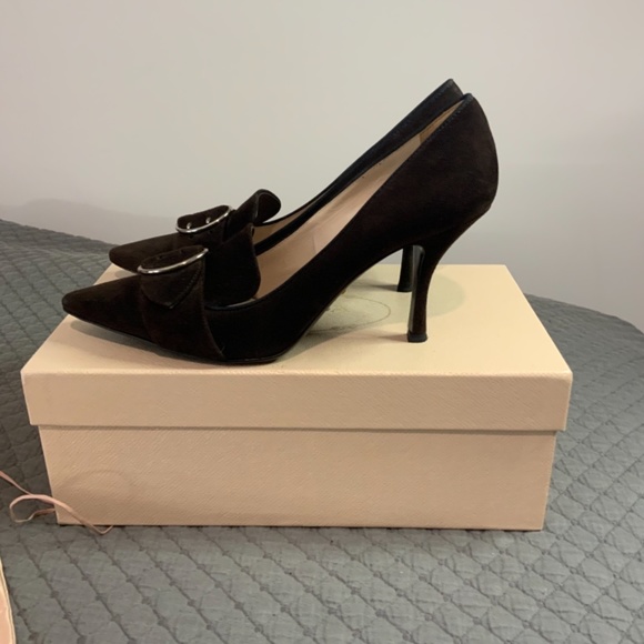 Prada Suede Pumps - Picture 2 of 6
